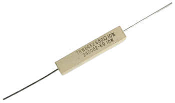  680 ohms 10W Axial Wirewound Power Resistor - Pack of 4