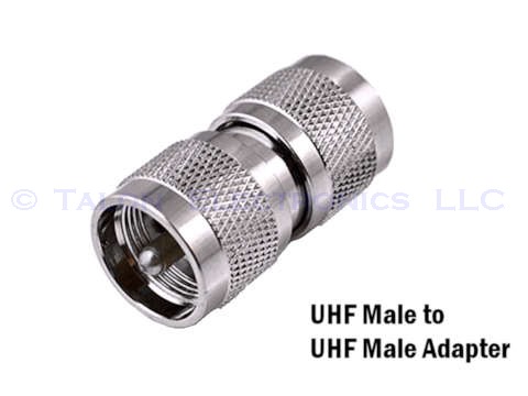 UHF Male to UHF Male Adapter - 7626