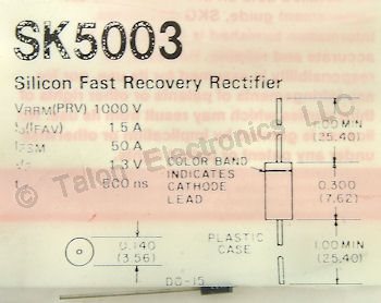   SK5003 1000V 1.5A Fast Recovery Rectifier