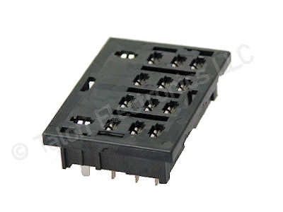 14 pin PC Mount Relay Socket