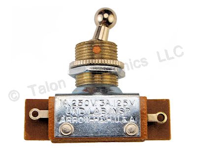   DPST ON-OFF Panel Mount Toggle Switch Arrow Hart 20902-BX