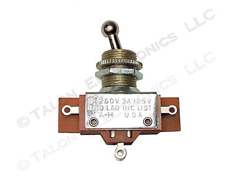  DPDT ON-OFF Panel Mount Toggle Switch Arrow Hart 20905-BX