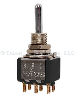 DPDT ON-ON-ON Miniature Toggle Switch