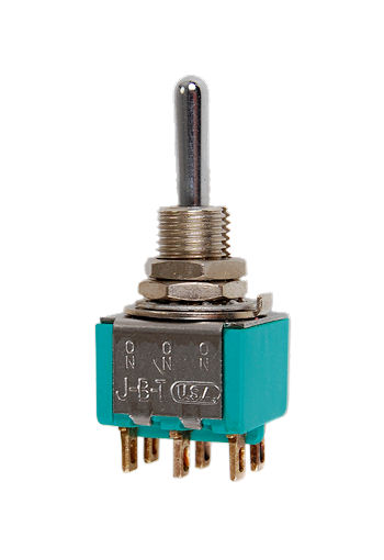 DPDT  ON-ON-(ON) Miniature Toggle Switch