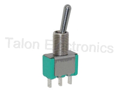 SPDT  ON-OFF-ON Miniature Toggle Switch A121S1YZQ