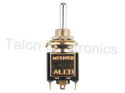    SPDT  ON-OFF-(ON) Miniature Toggle Switch 5A
