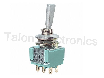 DPDT ON-(ON) Miniature Toggle Switch MTF206R