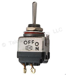    SPST OFF-(ON) Momentary Miniature Toggle Switch Eaton 8866K6