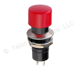     SPST Momentary Pushbutton NO Switch SCI R13-40A-05-BR