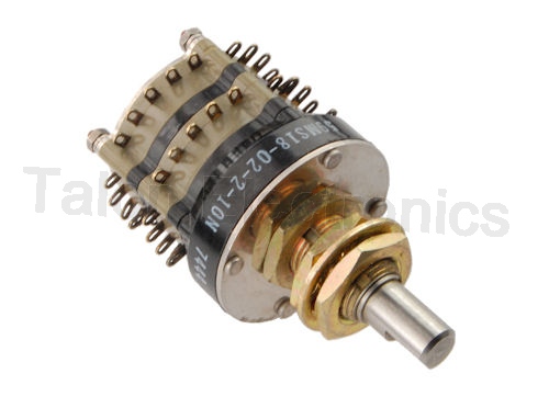 10 Position 4 Pole Rotary Switch Grayhill 59MS18-02-2-10N
