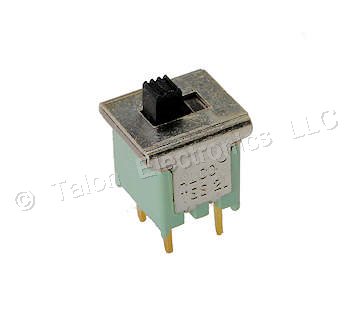    DPST ON-ON PC Mount Slide Switch Alcoswitch TSS21KGPC