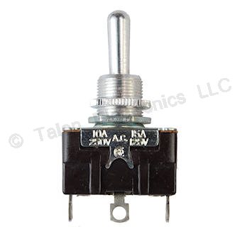 SPDT ON-OFF-(ON) Momentary Panel Mount Toggle Switch
