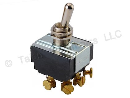 3PST ON-ON Panel Mount Toggle Switch Carling HK254-73