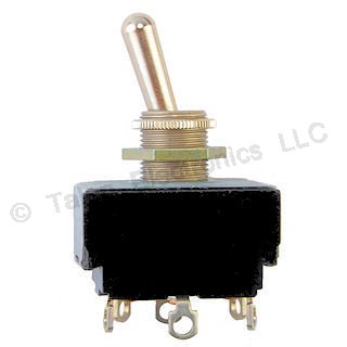 DPDT ON-ON Panel Mount Toggle Switch  7592K6