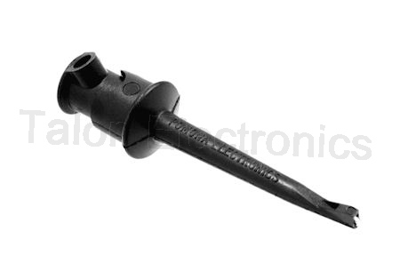 Pomona 4555-0 Minigrabber Test Clip, Black
