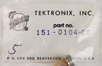 151-0104-00 Tektronix Transistor
