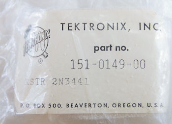 151-0149-00 Tektronix Transistor