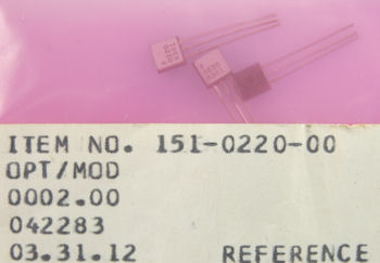 151-0220-00 Tektronix Transistor
