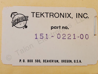 151-0221-00 Tektronix Transistor