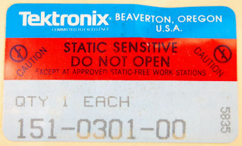 151-0301-00 Tektronix Transistor