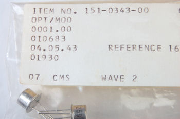 151-0343-00 Tektronix Transistor