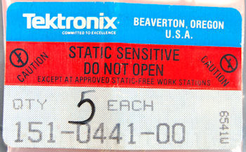 151-0441-00 Tektronix Transistor