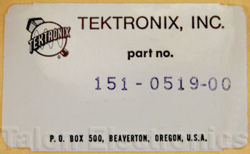151-0519-00 Tektronix SCR