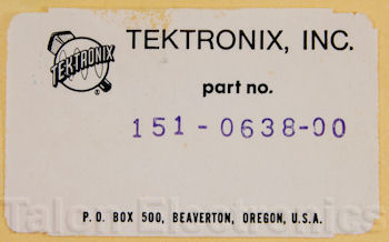 151-0638-00 Tektronix Transistor