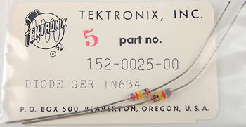 152-0025-00 Tektronix Diode