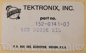 152-0141-03 Tektronix Diode