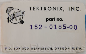 152-0185-00 Tektronix Diode