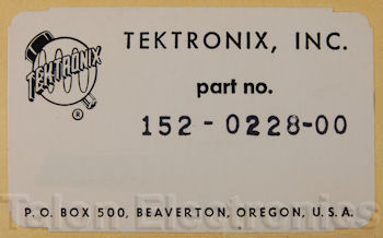 152-0228-00 Tektronix Diode
