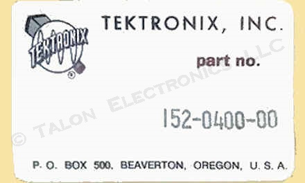 152-0400-00 Tektronix Rectifier Diode