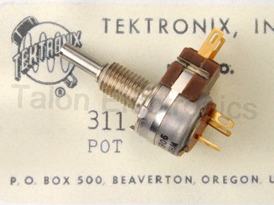 311-0422-00 Tektronix Potentiometer with SPST Switch