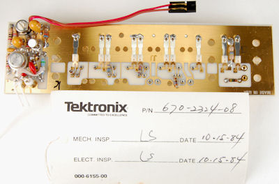 670-2324-08 Tektronix Circuit Board Aseembly