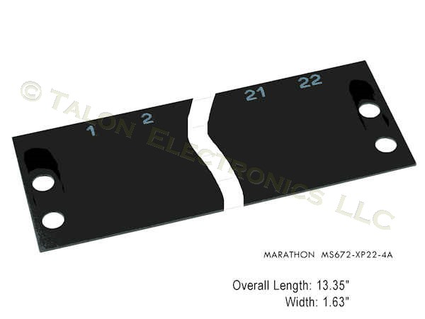 Marathon 22 Position Marking and Insulator Strip MS672-XP22-04A