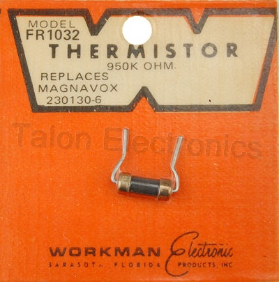 Workman FR1032 Thermistor 950K @ 25°C