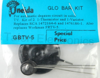     Oneida Thermistor/Varistor Glo Bar Degaussing Kit, GBTV-5