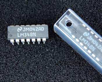 LM348N Quad OpAmp (4 x LM741) Integrated Circuit