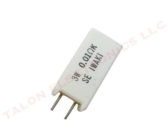     0.01 ohms 3W Radial Wirewound Current Sensing Power Resistor  