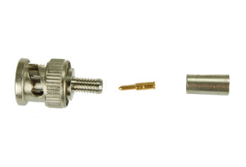 BNC Crimp Plug for RG-58 Radiall R141 082 161