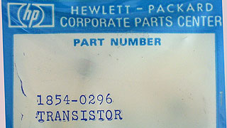 1854-0296 HP/Agilent Transistor