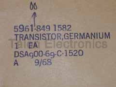  2N501A PNP Germanium Transistor
