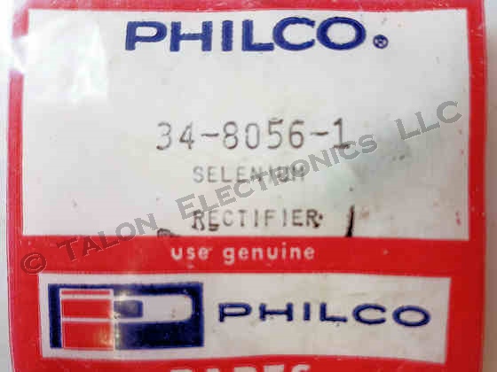 Philco 34-8056-1Selenium Boost Rectifier 