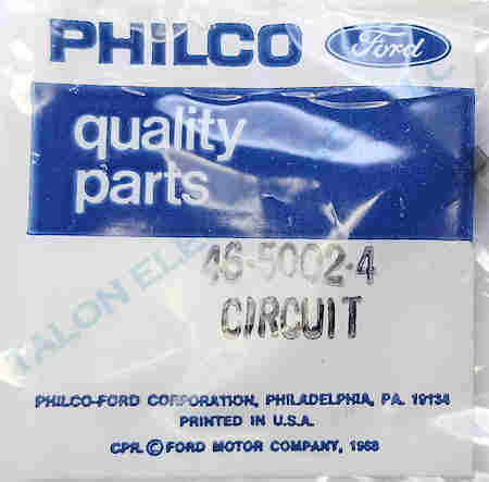        46-5002-4 Philco FM IF Amplifier IC - uA703 / NTE703A / ECG703A