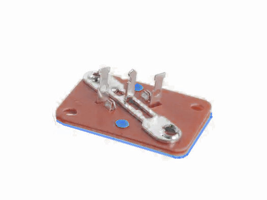 TO-3 Chassis Mount Power Transistor Socket -  Molded Nylon - Keystone 4609