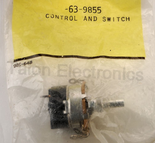 Zenith 63-9855  Control