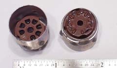  7 Pin tube socket with Shield base
