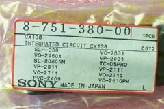 CX138 Sony IC for VCRs 8-751-380-00