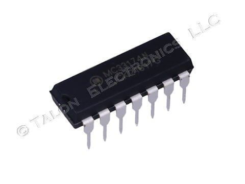 MC33174N Quad Op Amp Integrated Circuit